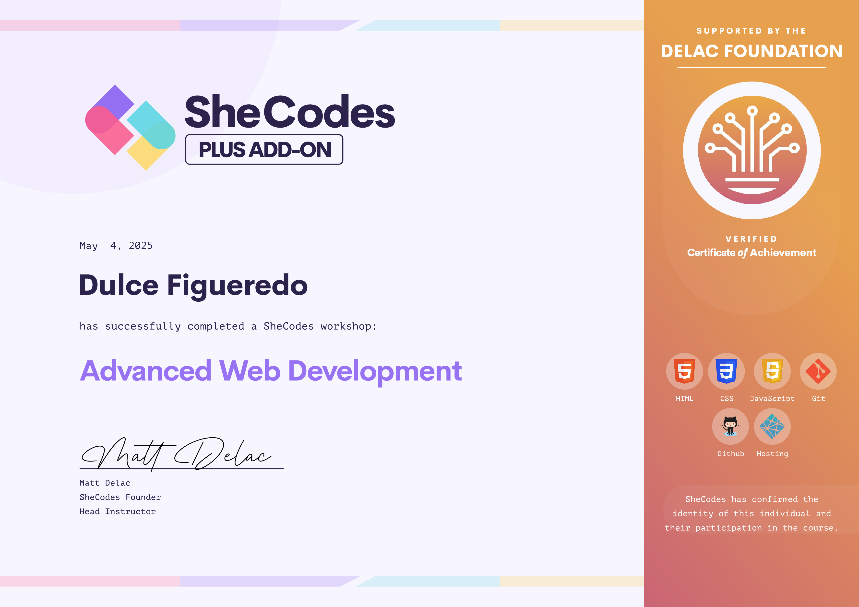SheCodes Plus ADD-ON