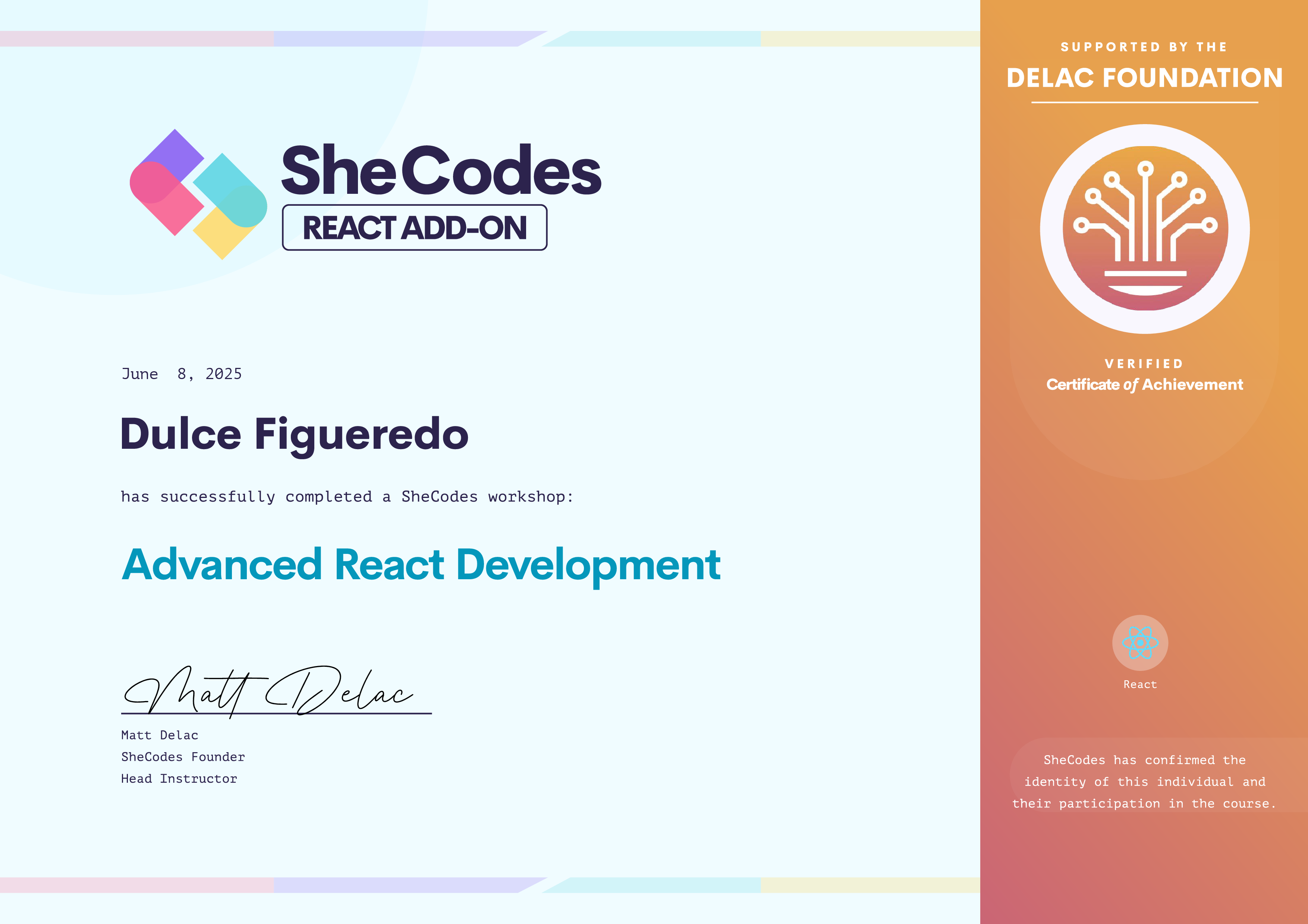 SheCodes React ADD-ON