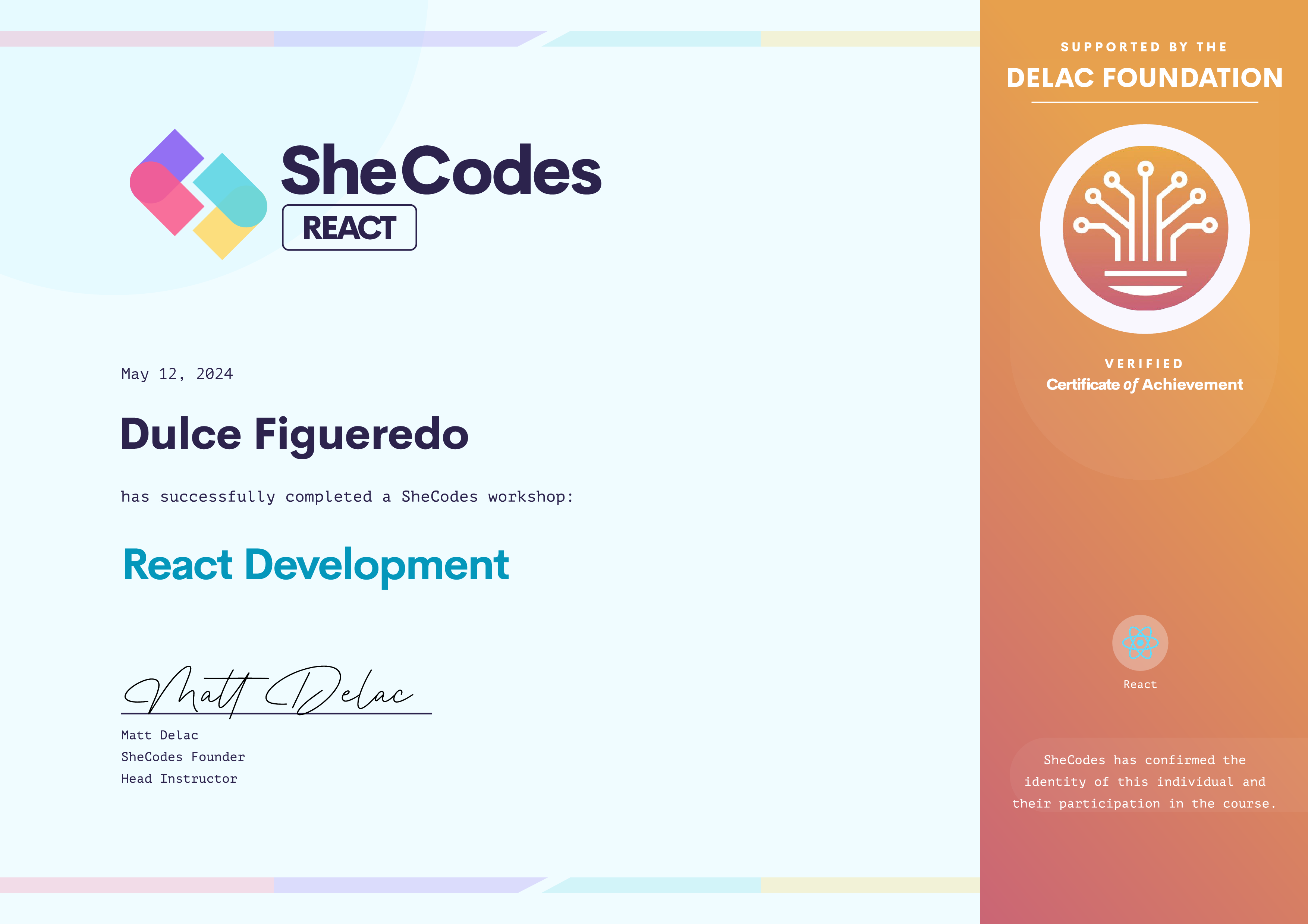 SheCodes React