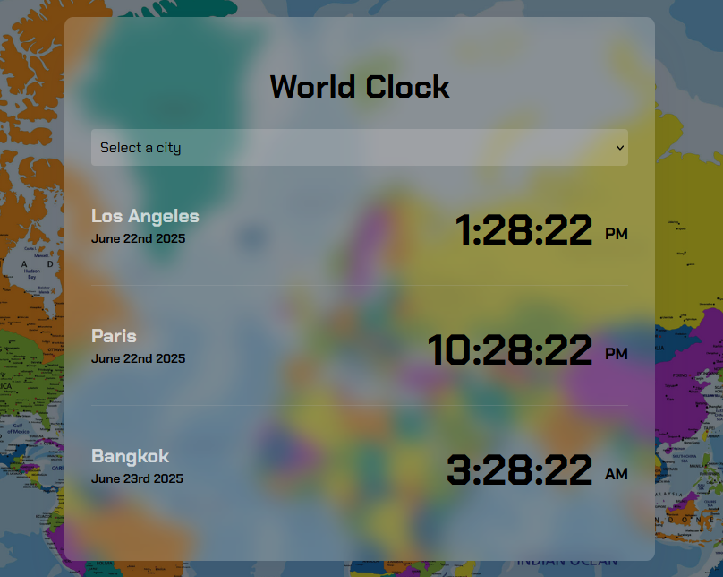 World Clock